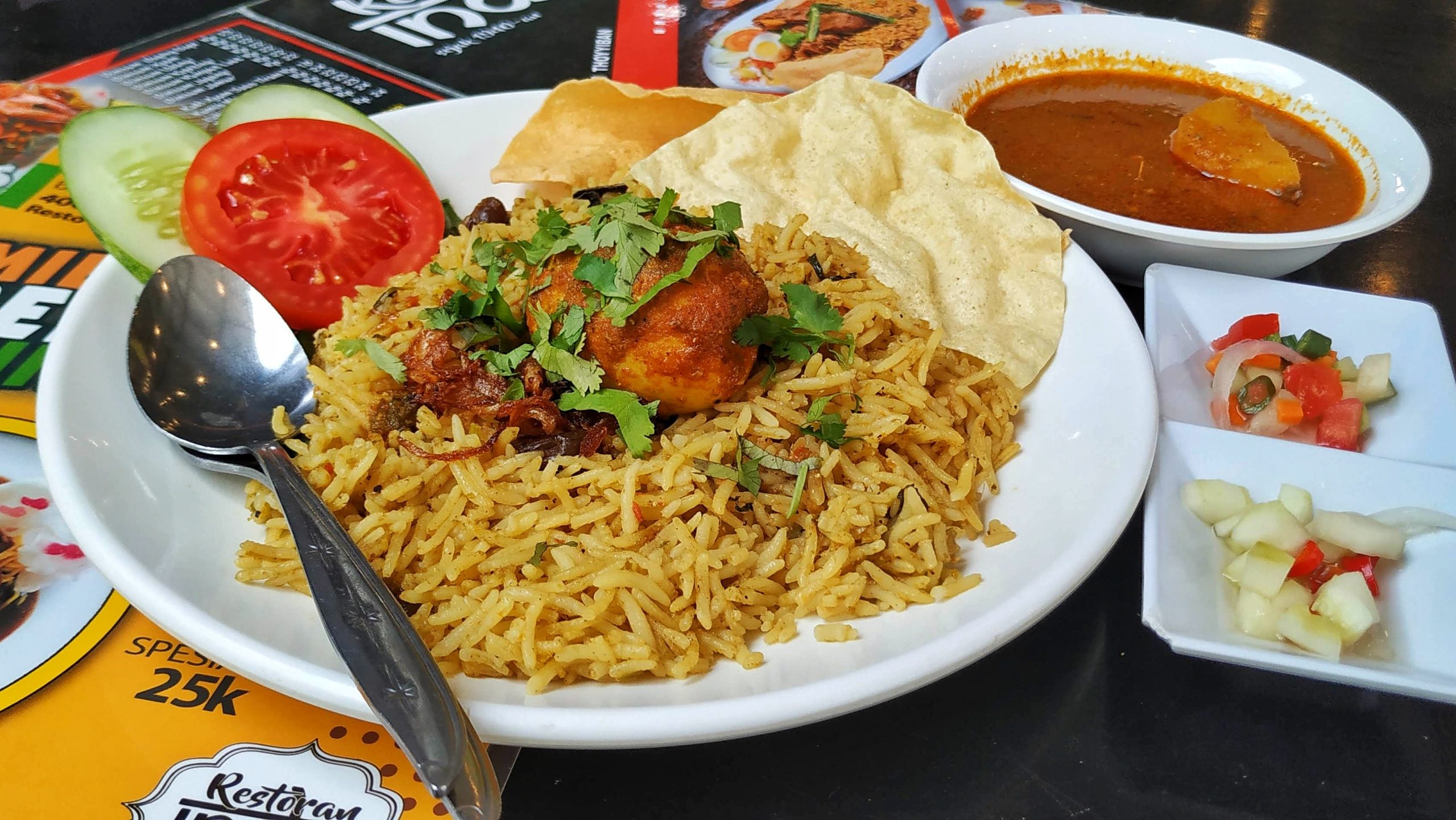 Kuliner India di Kota Jambi, Nasi Biryaninya Recommended