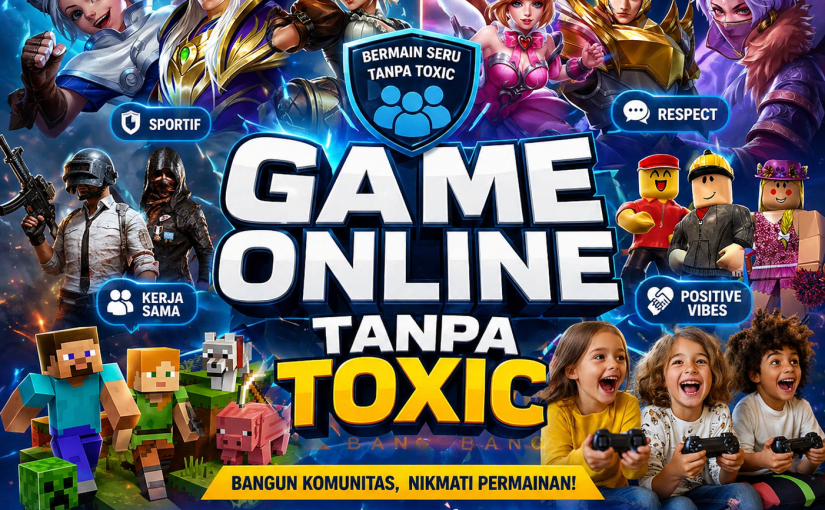 Tips Seru Main Game Online Tanpa Toxic, Anti Stress!